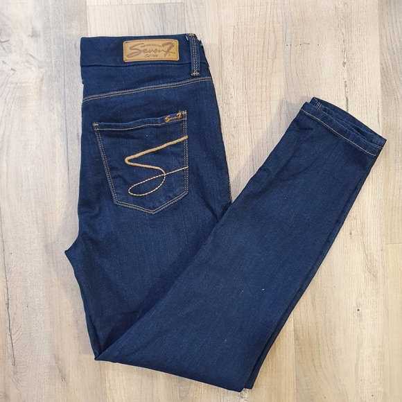 Seven Jeans classic skinny ankle jeans, size 29 - Picture 1 of 5